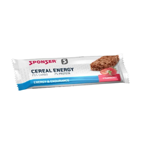 Енергетичний батончик Sponser CEREAL ENERGY (полуниця)