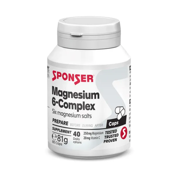 Електроліти Sponser MAGNESIUM 6-COMPLEX