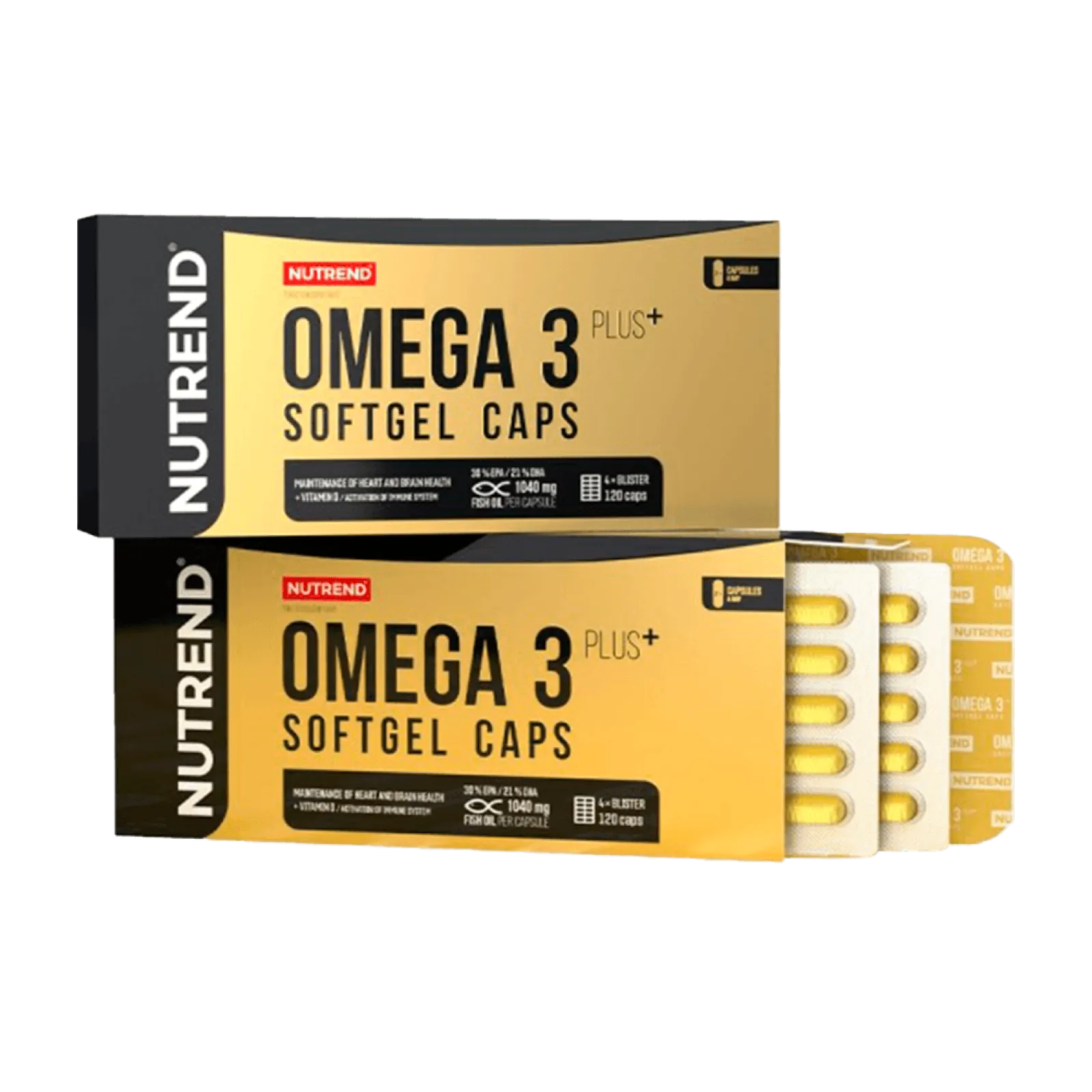 Вітаміни Nutrend OMEGA 3 PLUS 120 caps