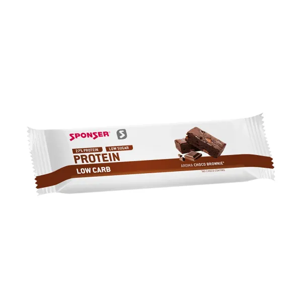 Енергетичний батончик Sponser PROTEIN LOW CARB (шоколадний брауні)