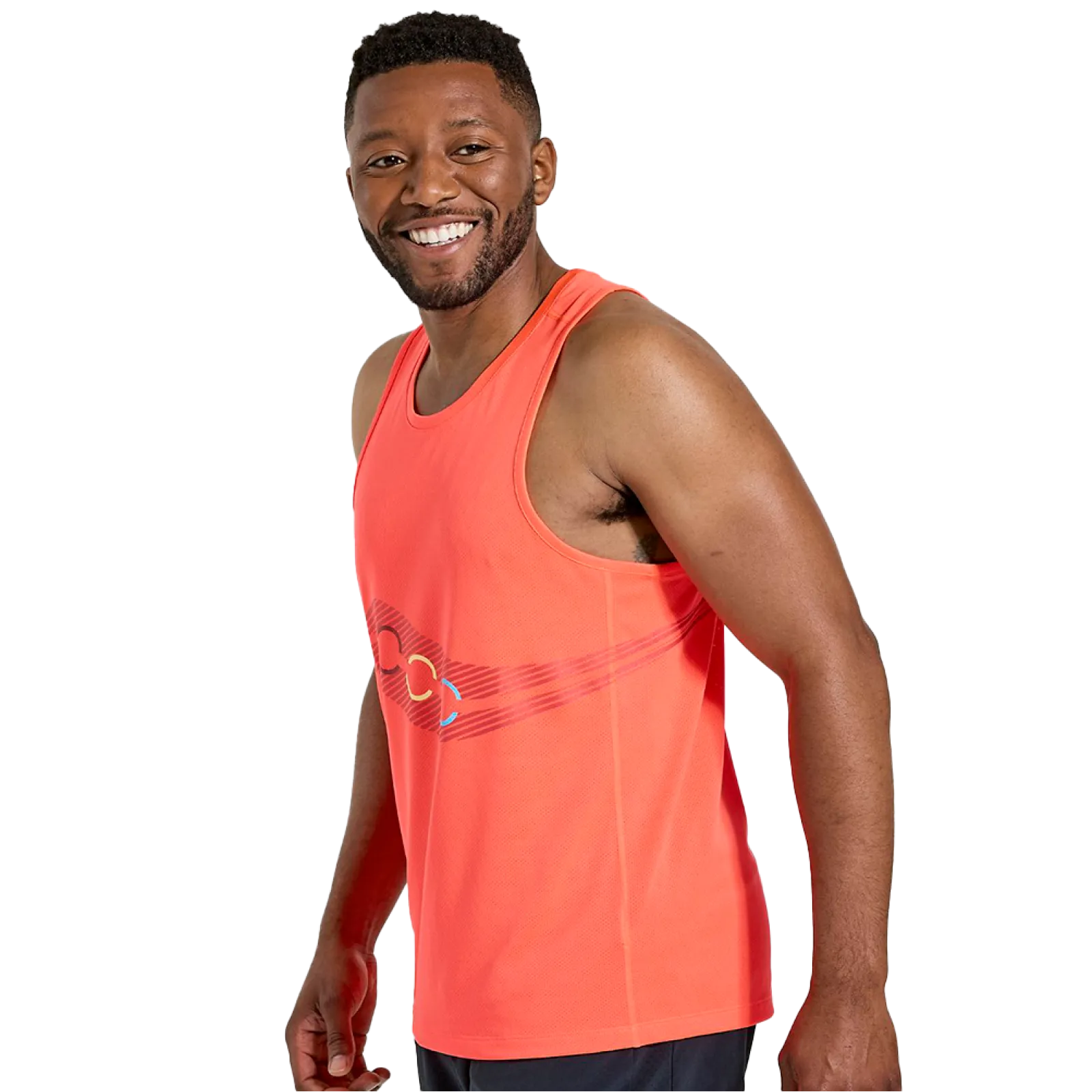Майка чоловіча Saucony STOPWATCH SINGLET