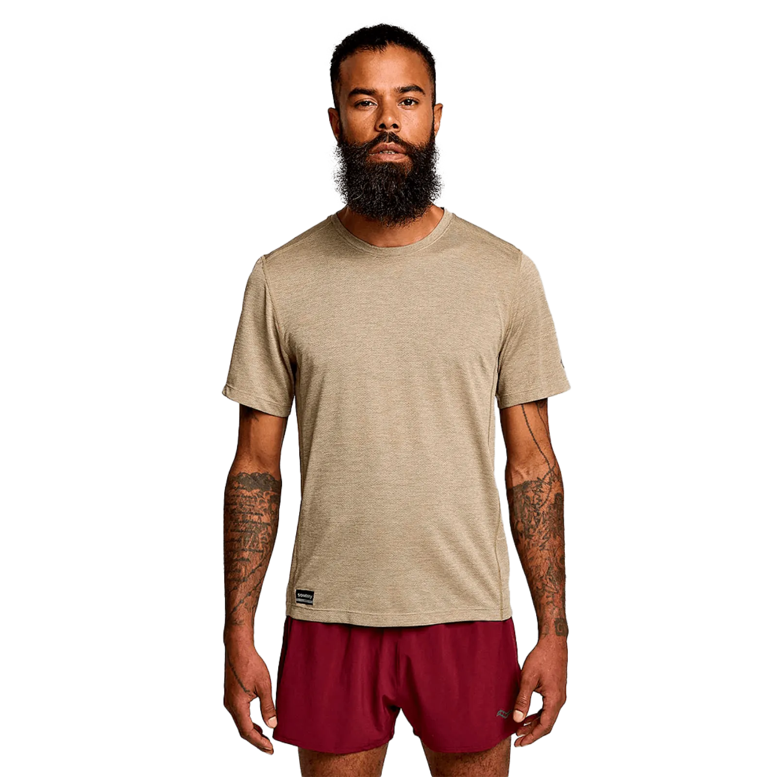Чоловіча футболка Saucony STOPWATCH SHORT SLEEVE