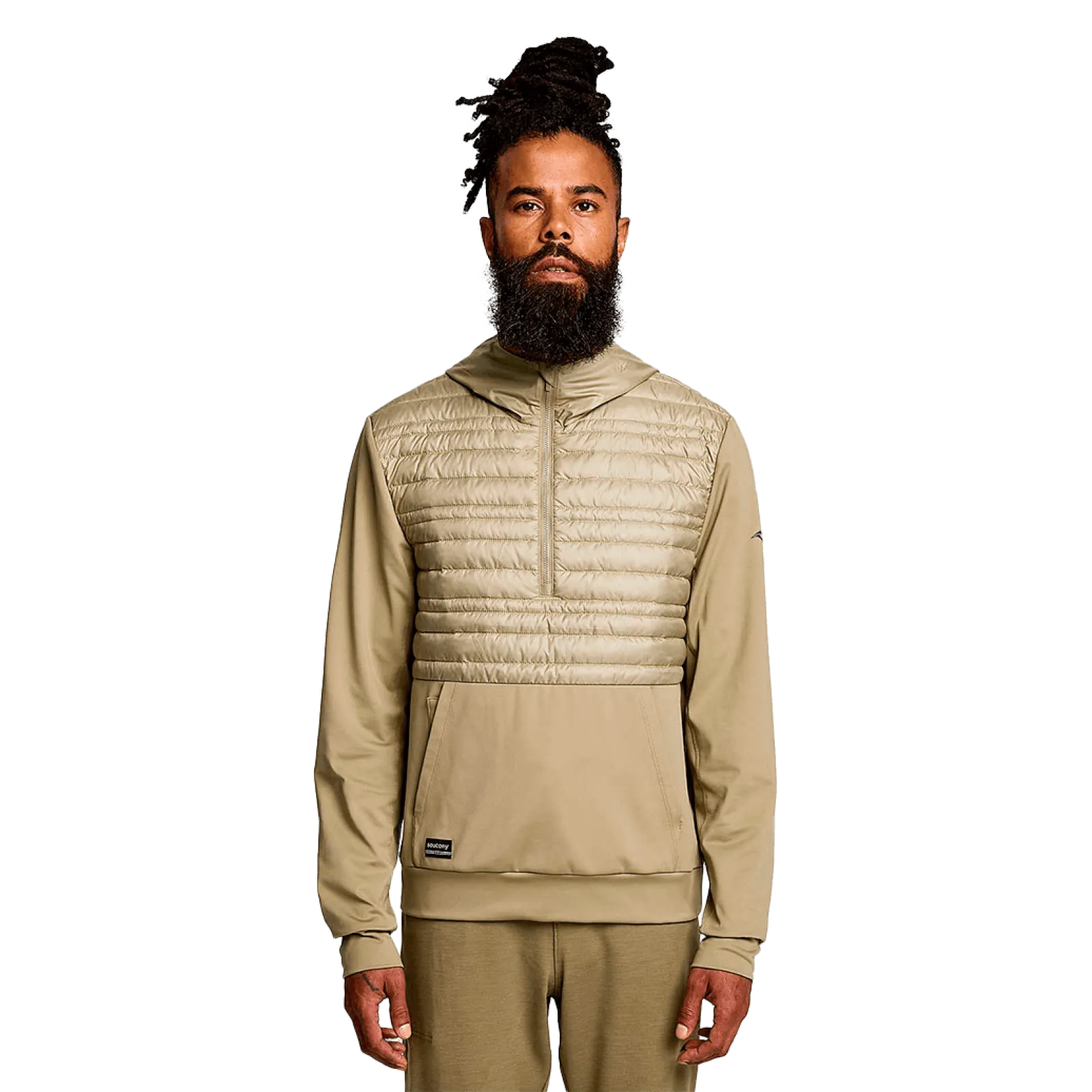 Чоловіче худі Saucony SOLSTICE OYSTERPUFF HOODY