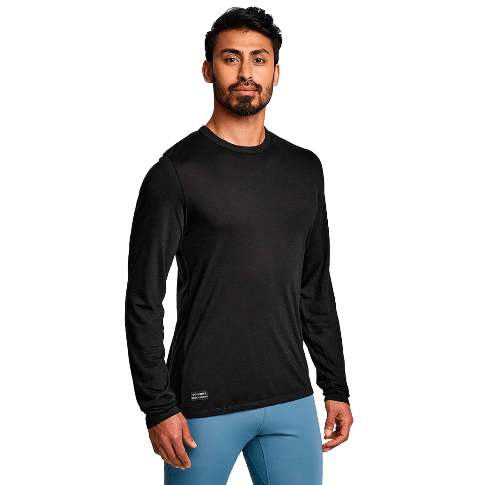 Чоловічий лонгслів Saucony PEREGRINE MERINO LONG SLEEVE