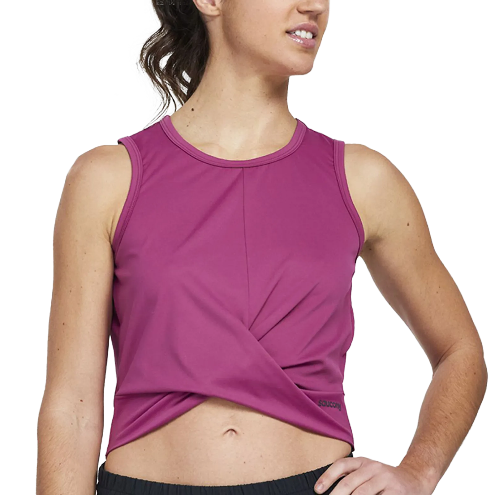 Жіноча майка Saucony DASH CROP TOP