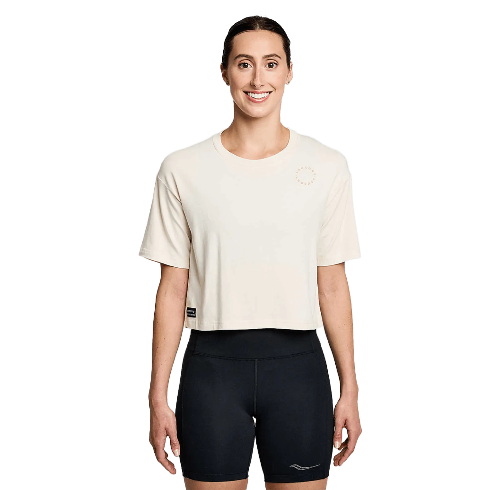 Жіноча футболка Saucony RECOVERY BOXY TEE