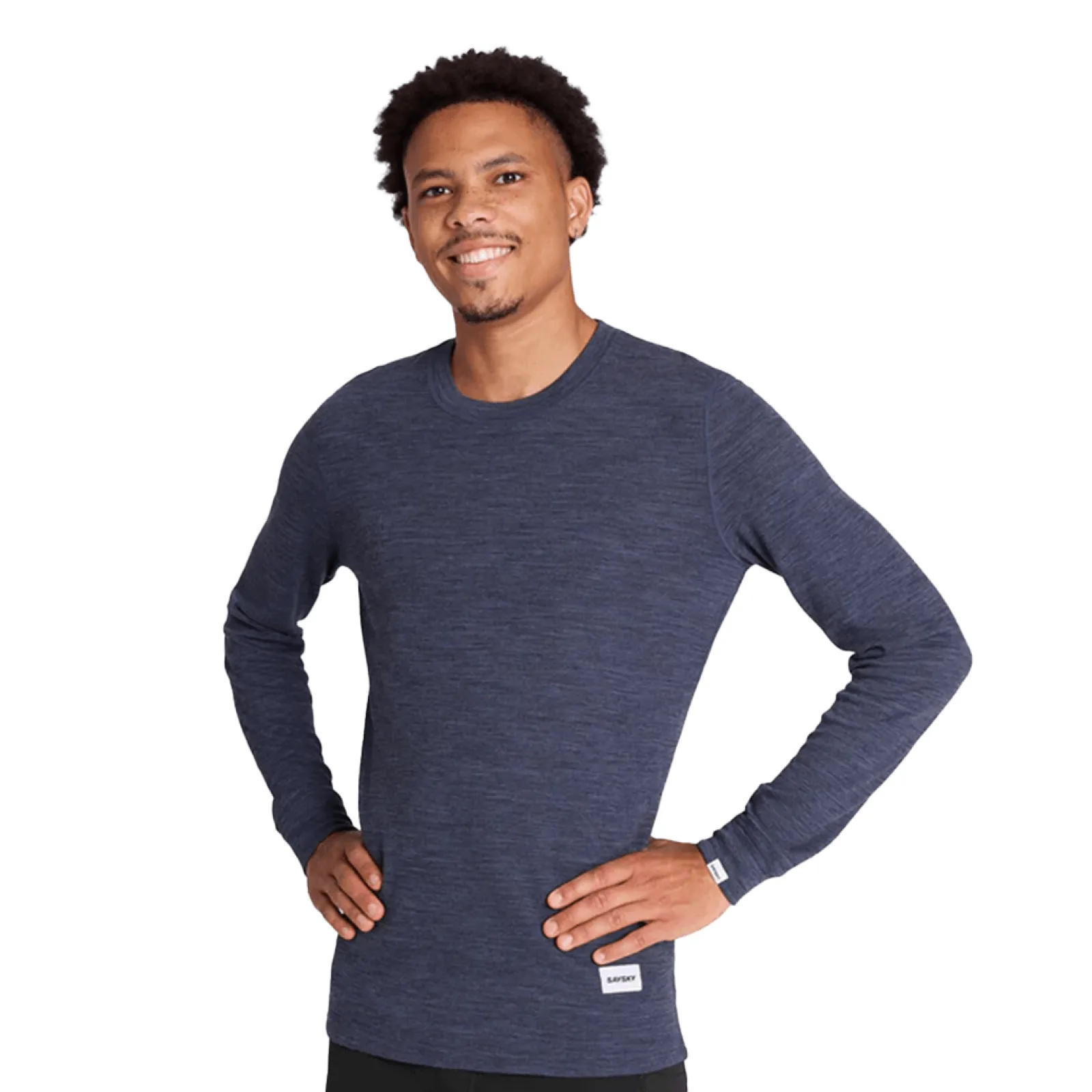 Чоловічий лонгслів SAYSKY MERINO 195 BLAZE LONG SLEEVE