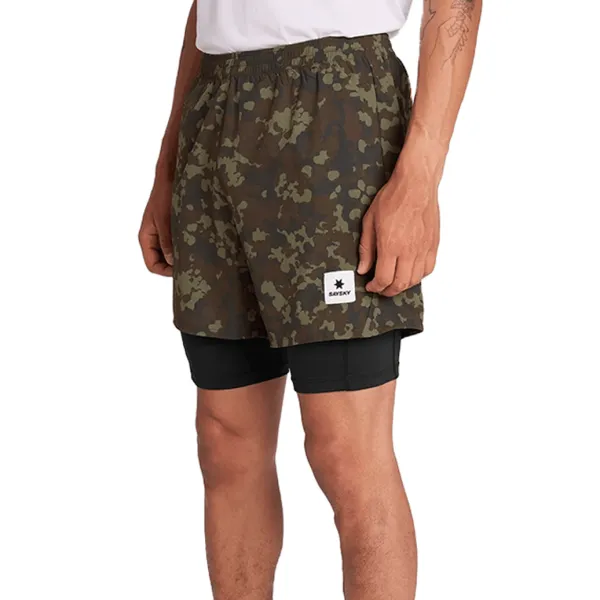 Чоловічі спортивні шорти SAYSKY CAMO PACE 2 IN 1 SHORTS 5