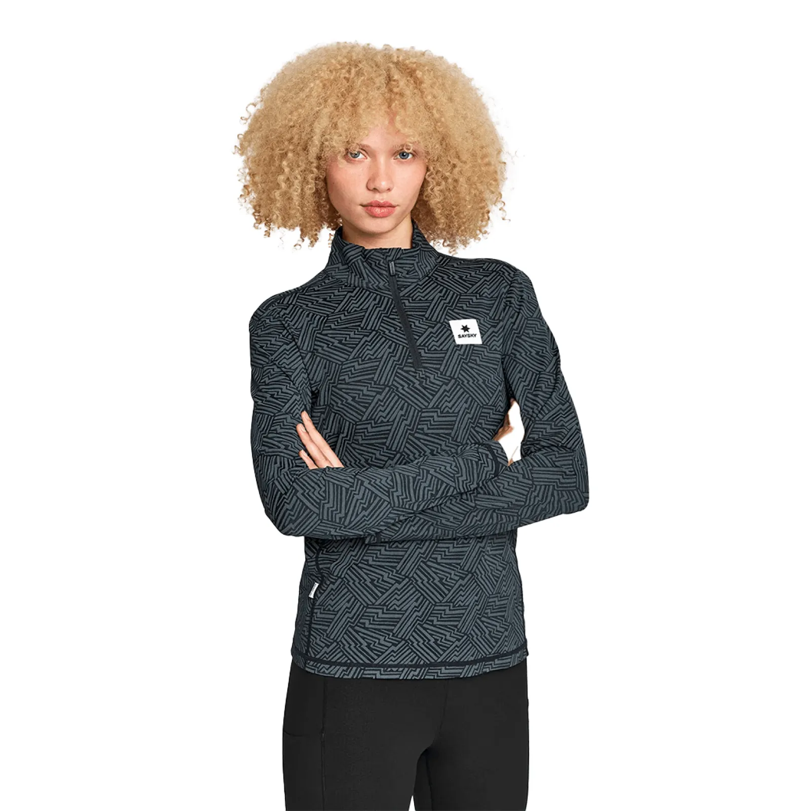 Жіночий реглан SAYSKY REFLECTIVE PACE 1/2 ZIP LONG