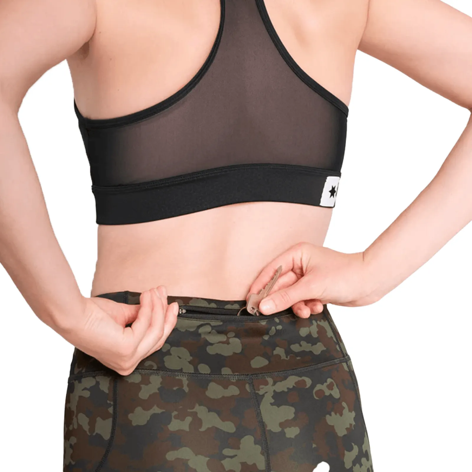 Жіночі тайтси SAYSKY CAMO COMBAT+ LONG TIGHTS