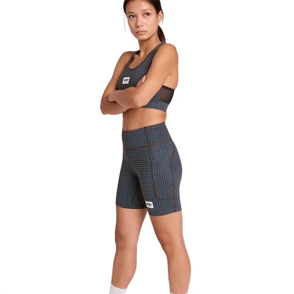 Жіночі треки SAYSKY HOUNDSTOOTH COMBAT+ SHORT TIGH