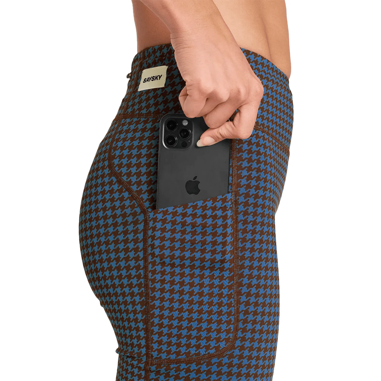 Жіночі треки SAYSKY HOUNDSTOOTH COMBAT+ SHORT TIGH