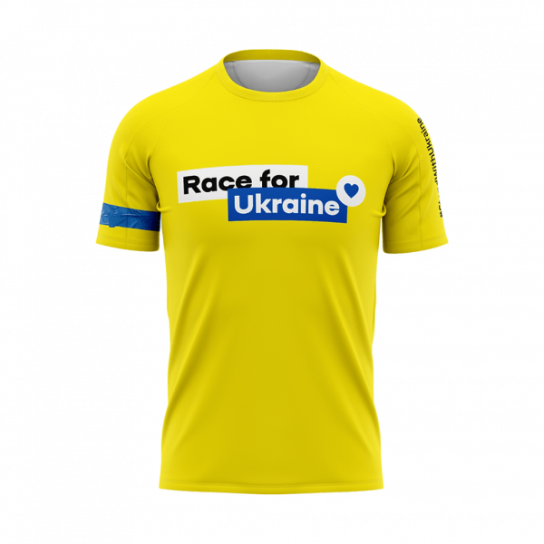 Чоловіча футболка Race for Ukraine R4U RUNNING T-SHIRT