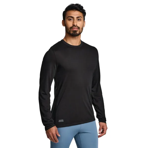 Чоловічий лонгслів Saucony PEREGRINE MERINO LONG SLEEVE