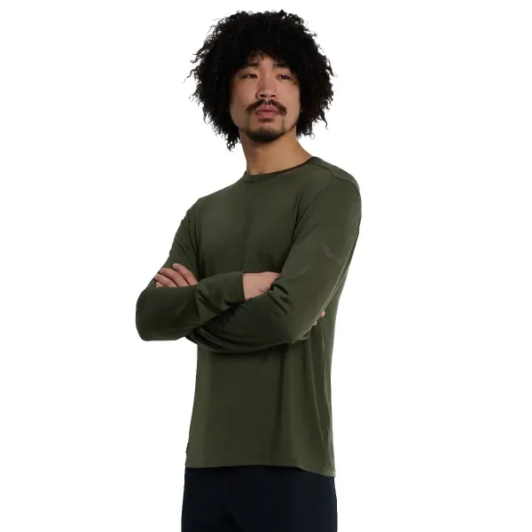 Чоловічий лонгслів Saucony PEREGRINE MERINO LONG SLEEVE