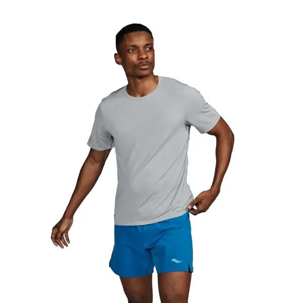 Чоловіча футболка Saucony STOPWATCH SHORT SLEEVE