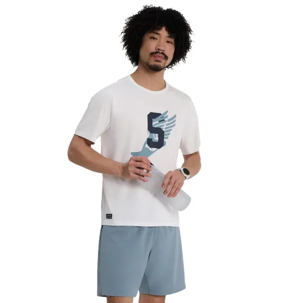 Чоловіча футболка Saucony STOPWATCH GRAPHIC SHORT SLEEVE