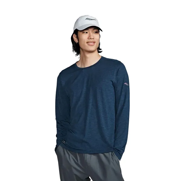 Чоловічій лонгслів Saucony STOPWATCH LONG SLEEVE