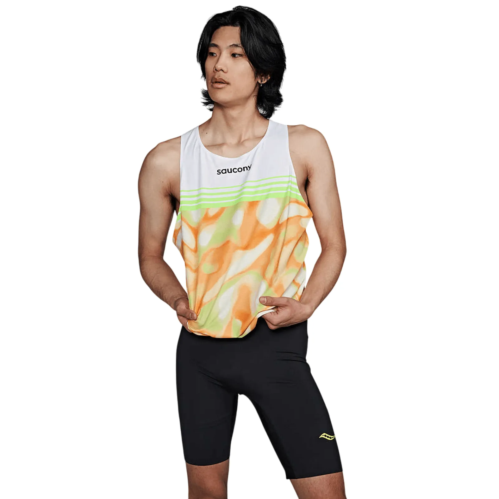 Чоловіча майка Saucony ELITE SINGLET