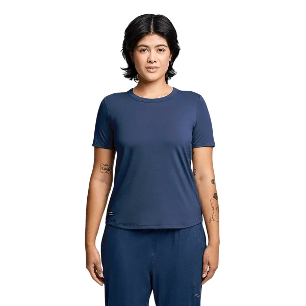 Жіноча футболка Saucony TRIUMPH SHORT SLEEVE