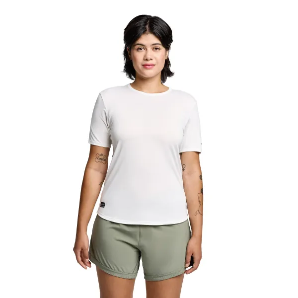 Жіноча футболка  Saucony STOPWATCH SHORT SLEEVE