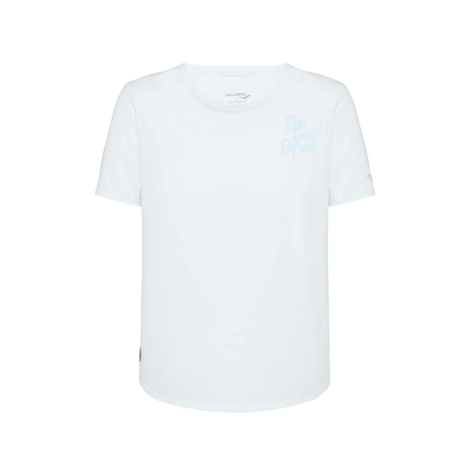 Жіноча футболка Saucony STOPWATCH GRAPHIC SHORT SLEEVE