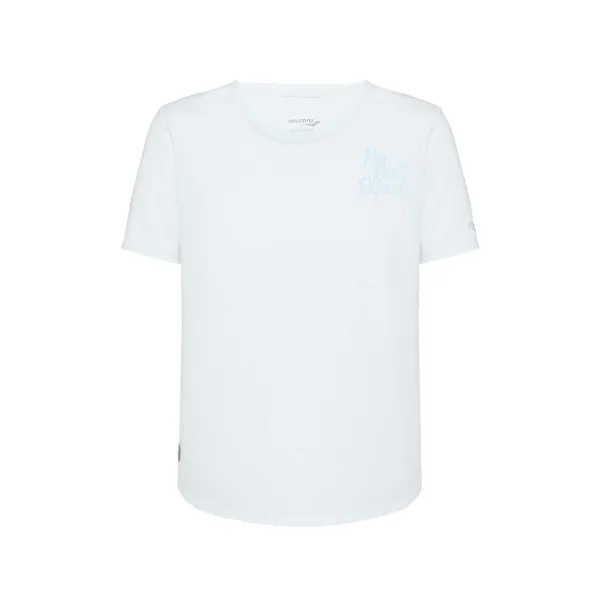 Жіноча футболка Saucony STOPWATCH GRAPHIC SHORT SLEEVE