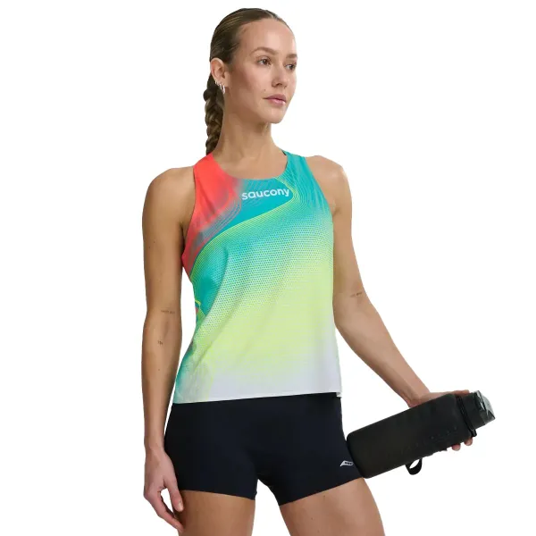 Жіноча майка Saucony ENDORPHIN SINGLET