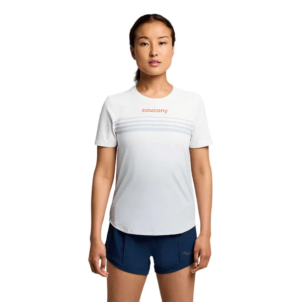 Жіноча футболка Saucony ENDORPHIN SHORT SLEEVE