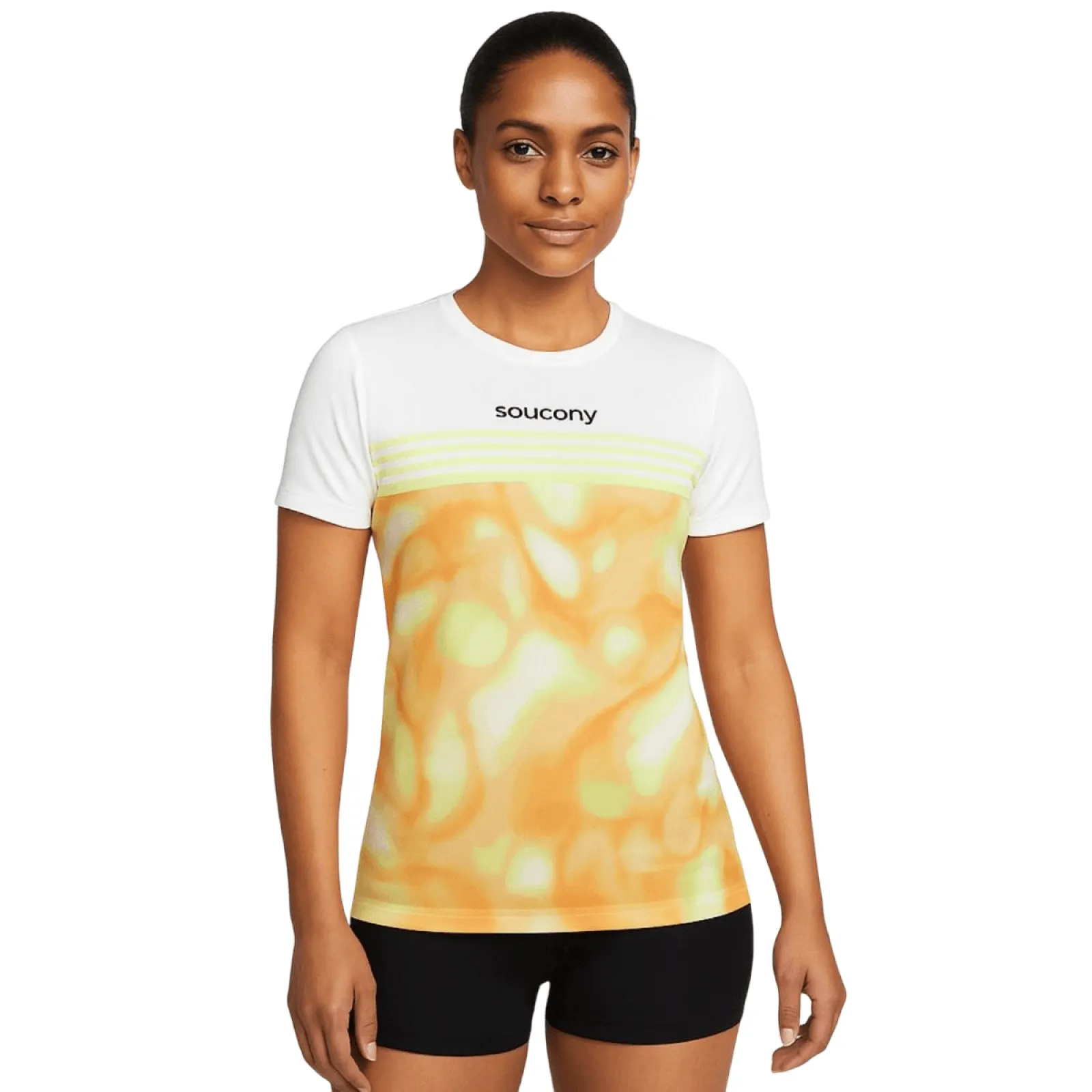 Жіноча футболка Saucony ELITE SHORT SLEEVE