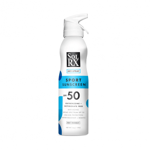 Сонцезахисний спрей SolRx SPORT SPRAY SPF 50 SUNSCREEN