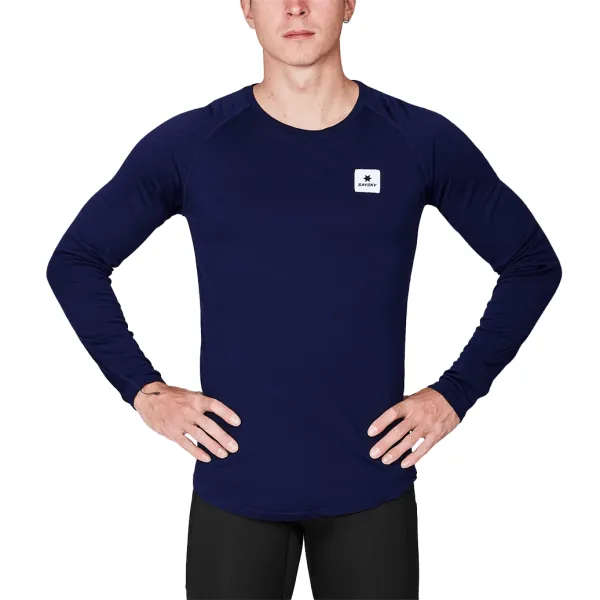 Чоловічий лонгслів SAYSKY MERINO 165 BASE LAYER LONG SLEEVE