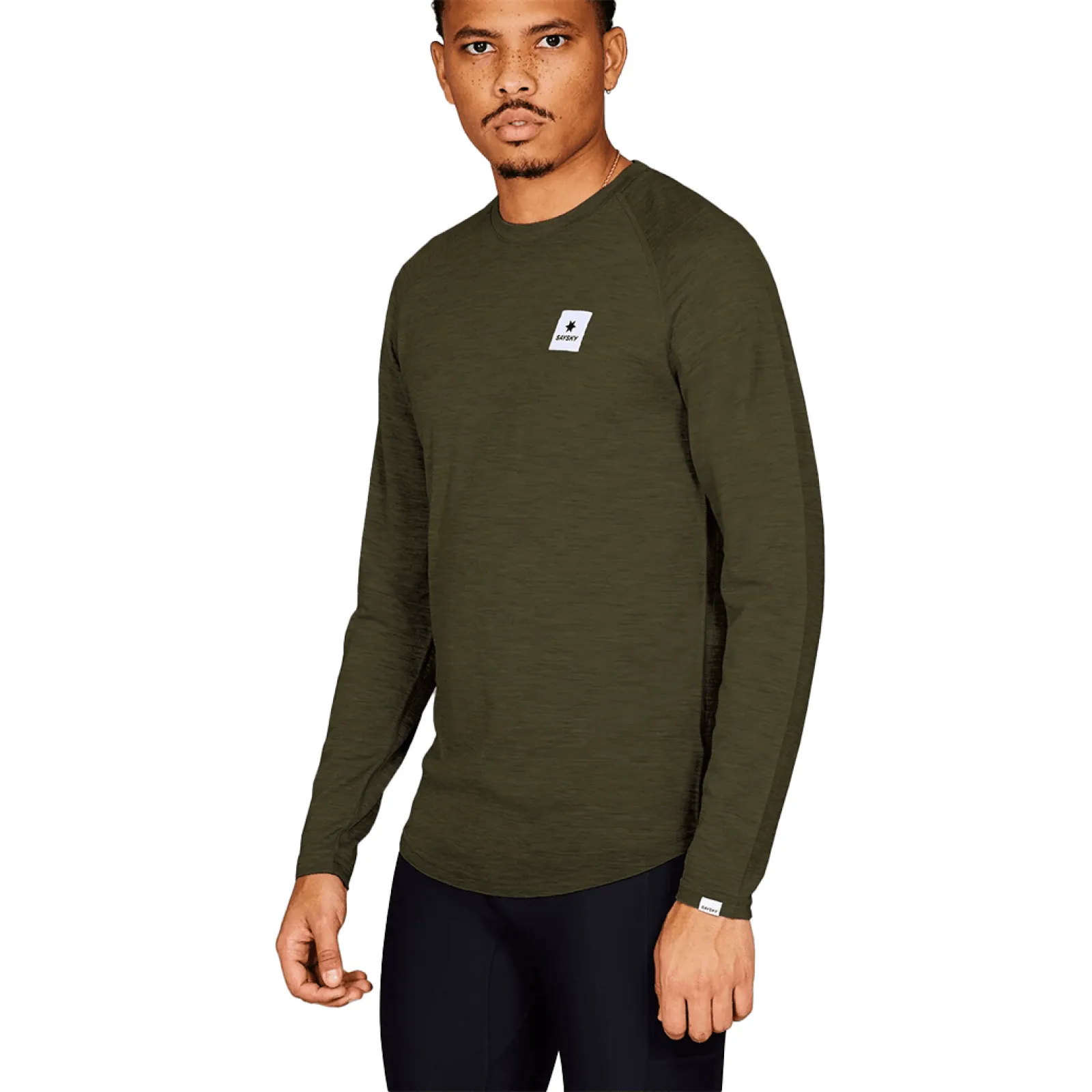 Чоловічий лонгслів SAYSKY MERINO 165 BASE LAYER LONG SLEEVE