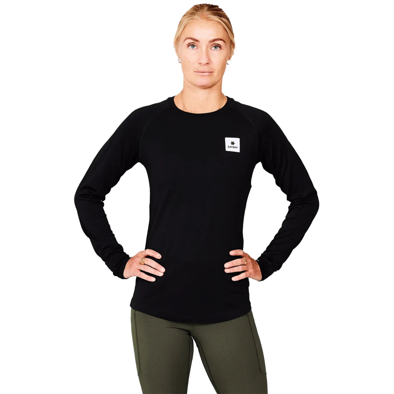 Жіночий лонгслів SAYSKY MERINO 165 BASE LAYER LONG SLEEVE